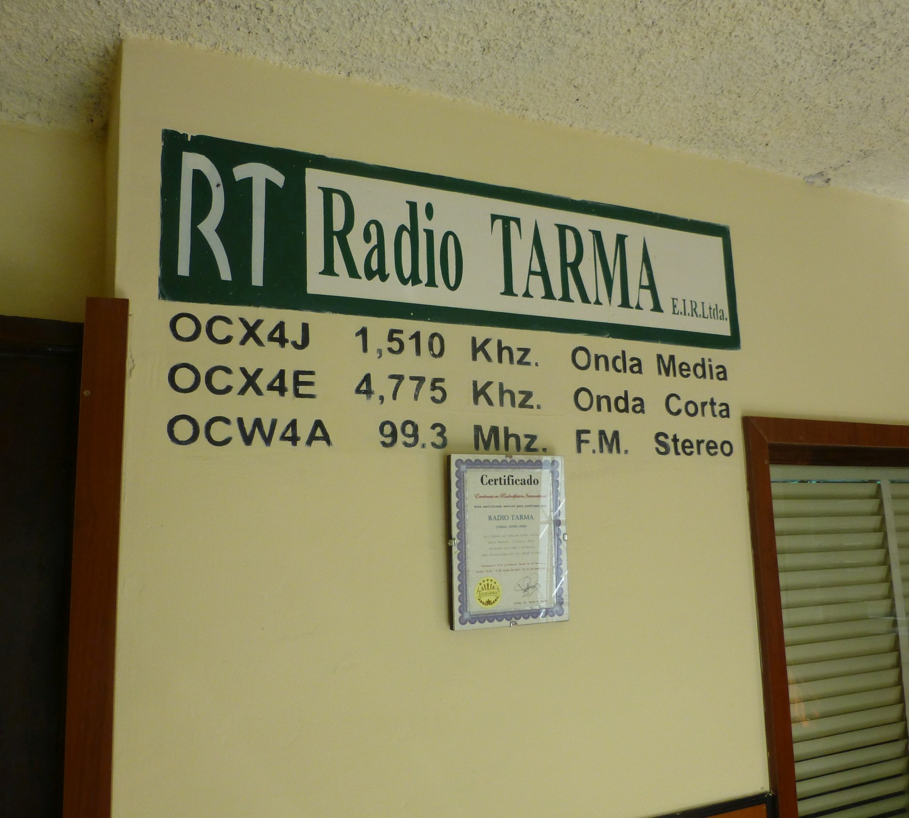 Radio Tarma DX Photos